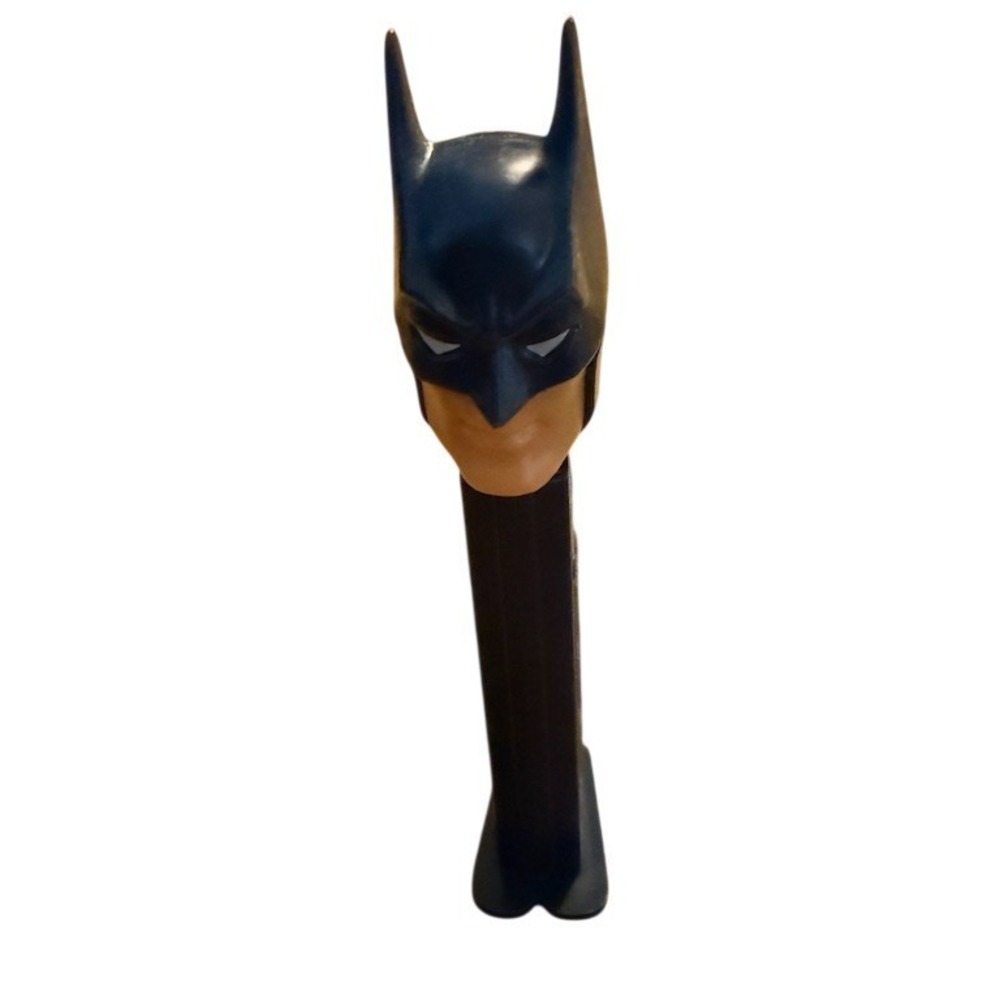 Vintage PEZ DC Comics Batman Dispenser 1995‎ Dark Blue w/ Feet